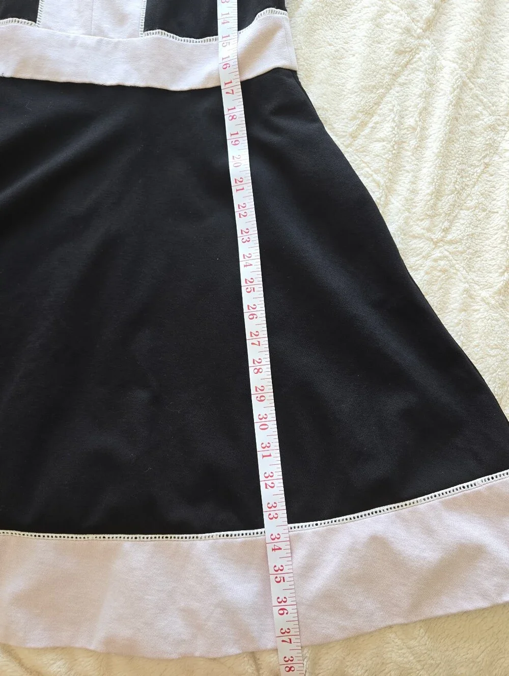 Kate Spade Colorblock Ponte Dress Black Pink Size 12 Women's